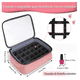 thumbnail image 5 of Maletin De Maquillaje Con 3 Bolsas Neceser Malubero Rosa, 5 of 5