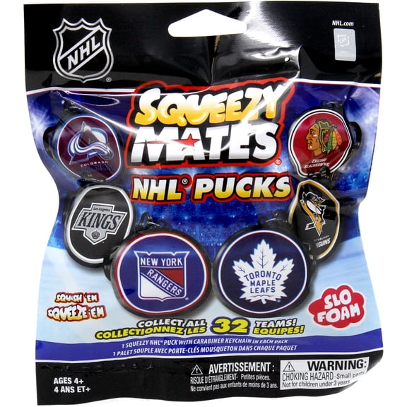 SqueezyMates NHL Pucks Mystery Pack