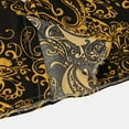 thumbnail image 3 of Mens Pique Shirts Fashion Large Size Lapel Button Short Sleeve Printed Mens Graphic T-Shirts,Gold,2XL, 3 of 7