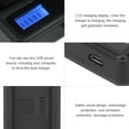 thumbnail image 4 of Battery Single Charger, Lightweight Camera Battery Charger LCD Display  For  D3200, 4 of 8