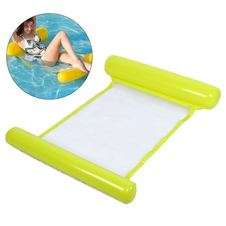 LAFGUR Portable Floating Inflatable Water Bed Foldable Hammock Swimming ...