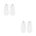 thumbnail image 4 of Guardurnaity 1 par de calcetines de silicona calcetines de gel para el cuidado de los pies herramientas de pedicura profesional removedor de callos Blanco/40-46 2piezas, 4 of 6