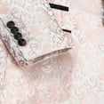 thumbnail image 5 of Traje de esmoquin jacquard para hombre, corte entallado, de dos piezas, para boda, fiesta y graduación, s202412241253, 5 of 5
