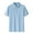Light Blue, variant on Polo T Shirts for Men Golf Casual Button Short Sleeve Breathable Top Moisture Wicking Collared Soft Summer Sport Mens Shirts
