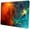 Square galaxy, variant on Personalized Blue Fire Mouse Pad Customized Rectangle Non-Slip Rubber Mousepad Gaming Mouse Pads 9.5 X 7.9 Inch (240mmX200mmX3mm)
