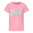thumbnail image 3 of Whouriu Toddler Girls First Grade T Shirt Letter Print Short Sleeve Back To School T-Shirt, 3 of 4