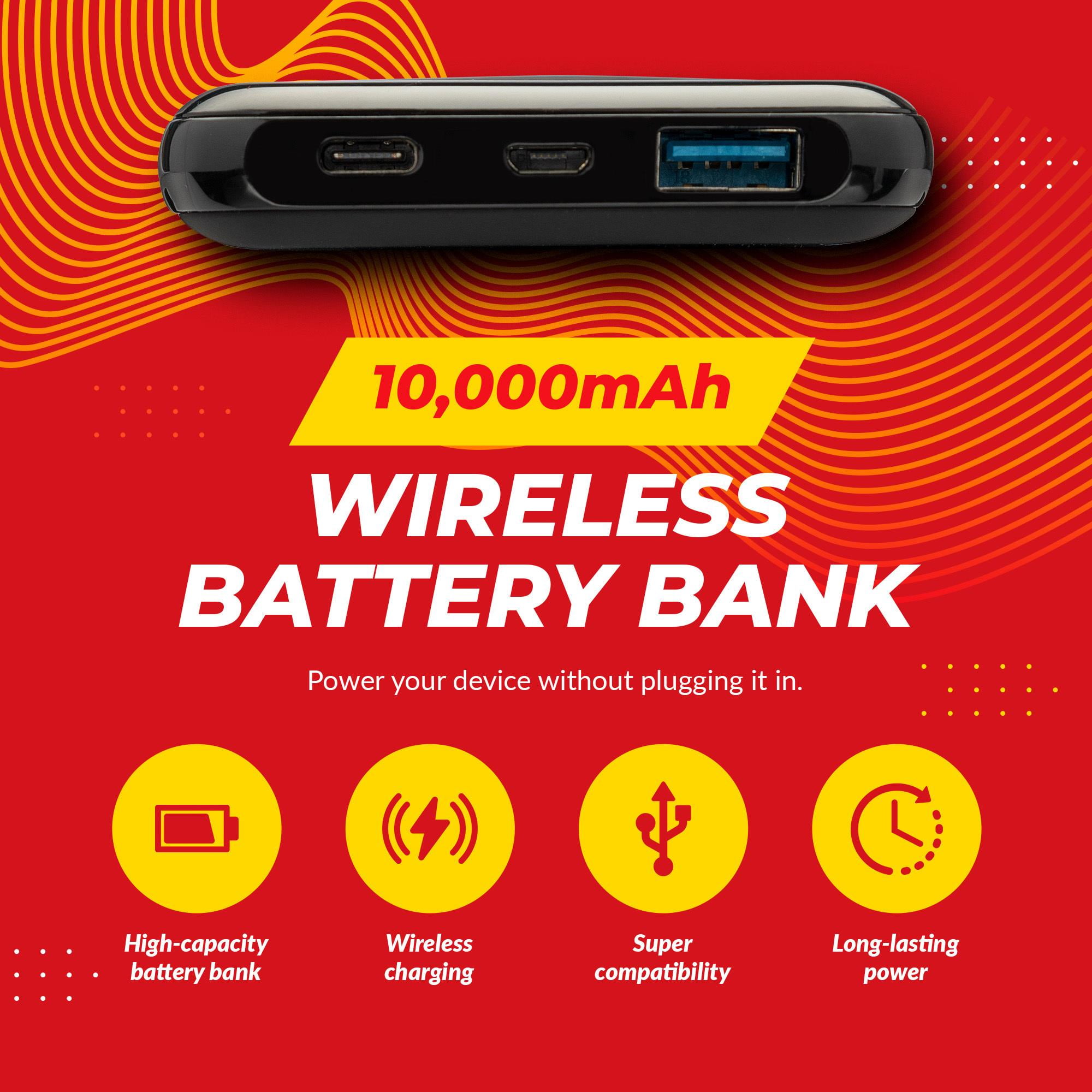 Batterie Externe 10000mah Affichage digital OLED EPOW®