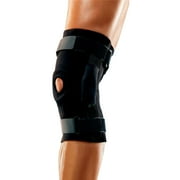ACE Brand Adjustable Hinged Knee Brace, Black/Gray, 1 Brace