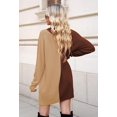 thumbnail image 4 of LAICAIW Robe Chandail Longue Ample à Col Roulé Oversize pour Femmes, 4 of 7