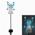 thumbnail image 2 of Ohmyroo Solar Powered Angel Garden Light Waterproof Outdoor Pole Decor, 2 of 4