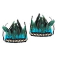 thumbnail image 3 of Muñequeras de plumas góticas Colco para Rave Brasil Puños de muñeca, 3 of 8