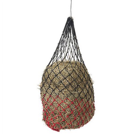 UPC: 0688499507240 | Tough1 Slow Feed Hay Net 2in Black/Red