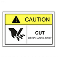 thumbnail image 1 of Adhesivo autoadhesivo de PVC para señales de advertencia de 15 x 10 cm, 1 of 1