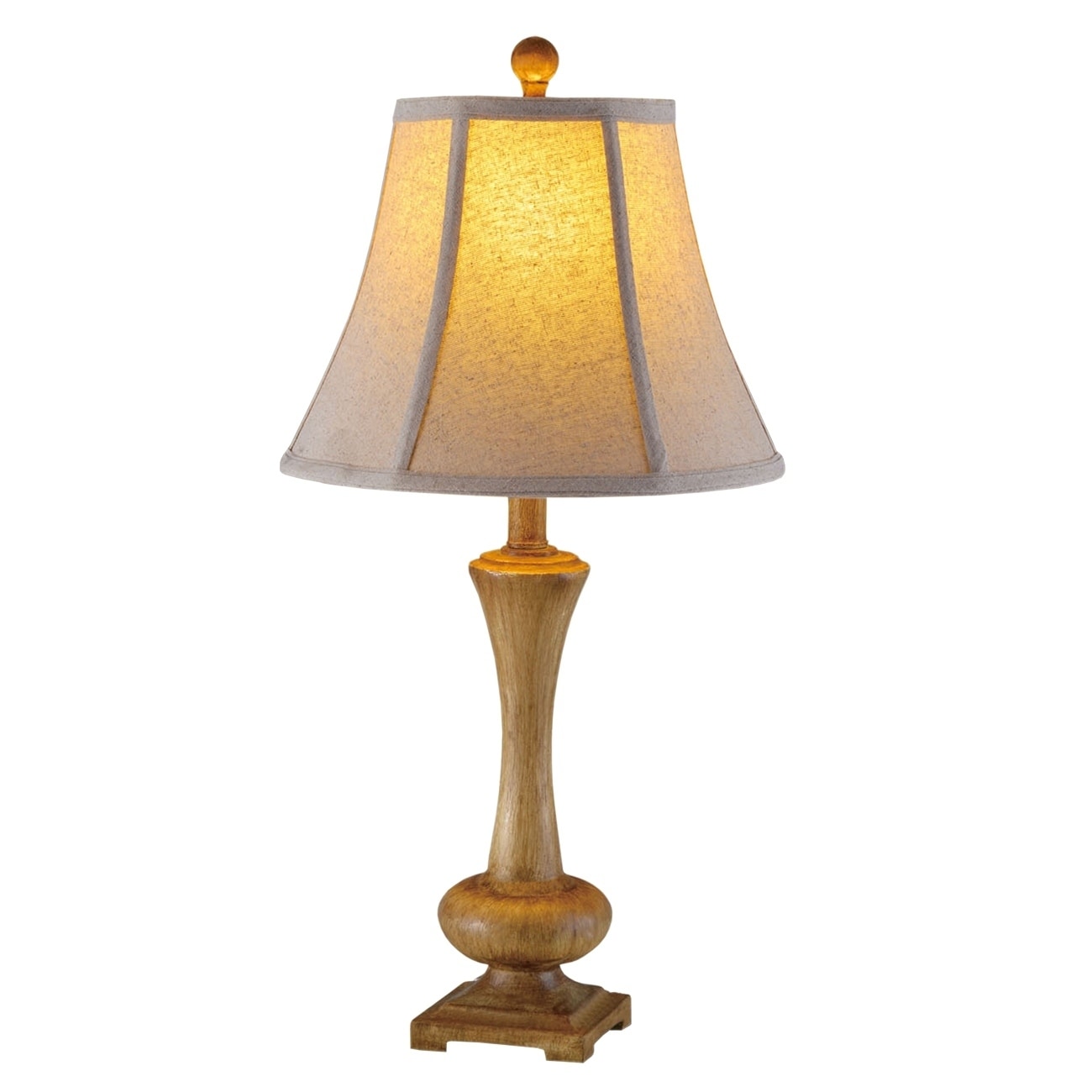 Fangio Lighting 26' Resin Table Lamp, Antique Brown W6157ANTBRN