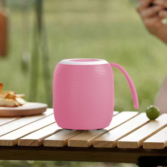 Wzzjkit Bluetooth Audio Sans Fil Subwoofer Lourd Portable Extérieur Voiture Maison Bureau Petit Mini Haut-Parleur