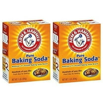 Arm & Hammer Pure Baking Soda 1 lb. Box (Pack of 2)