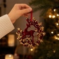 thumbnail image 5 of JHRGJIO Christmas Tree Hanging Ornaments, Xmas Holiday Decoration Accent, Festive Bauble Pendant Home Indoor Display Christmas Decorations Indoor Outdoor Winter Decor, 5 of 7