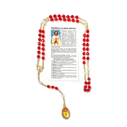 Coronilla de la Rosa Mística - Mystical Rose Chaplet - Spa