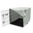 thumbnail image 3 of Bird Dog Crate Cover, Abstract Grunge Cartoon Silhouette of Woodcock in Pastel Colors, Easy to Use Pet Kennel Cover Small Dogs Puppies Kittens, 7 Sizes, Almond Pale Green, by Ambesonne, 3 of 6