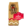 thumbnail image 2 of Holiday Time Women's Gingerbread 3D Cozy Crew Socks, 1-Pack, Size 4-10, 2 of 7