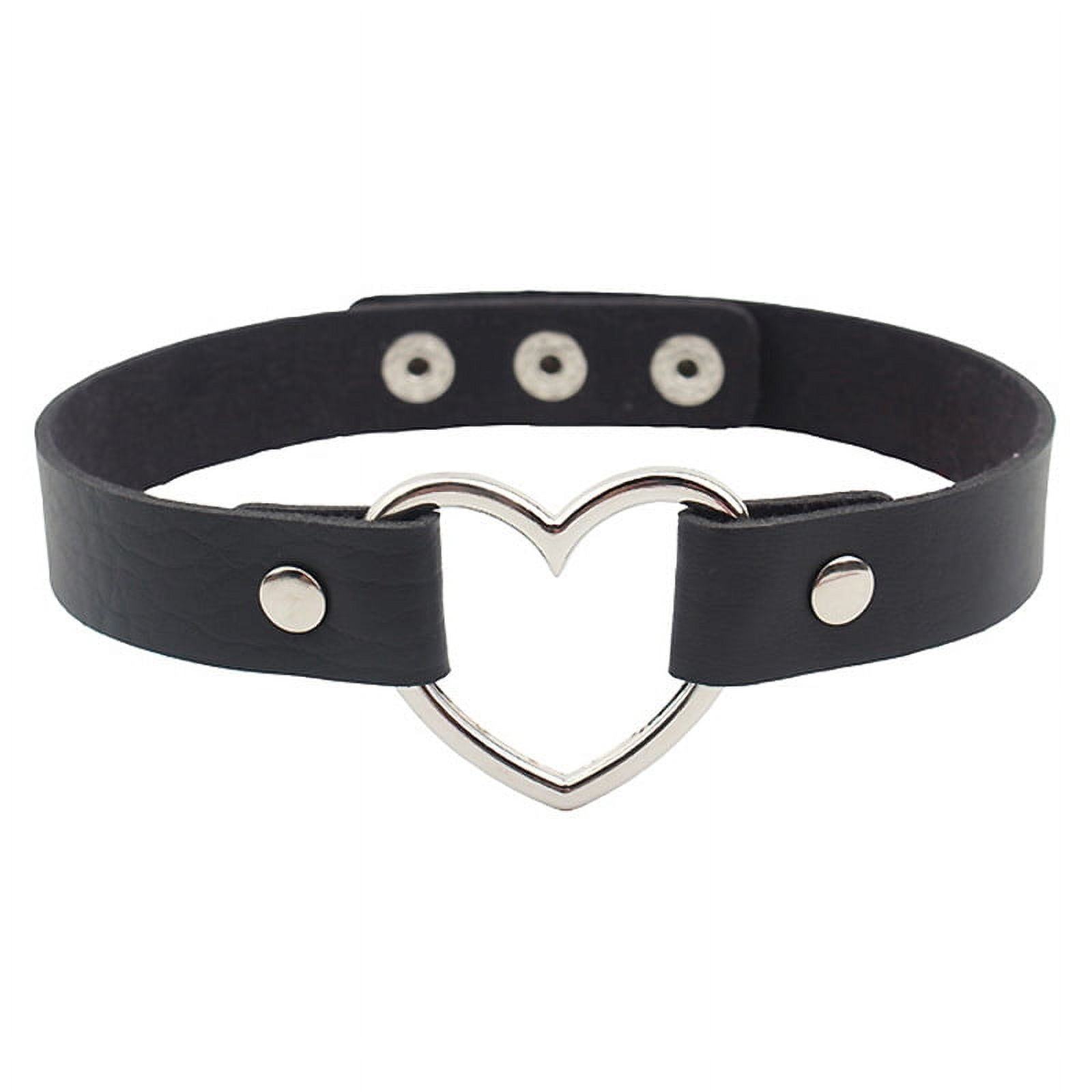 Black heart choker discount