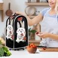 thumbnail image 3 of HELLHERO Cat Mushroom Pattern Univesal Mixer Blender Cover with Washable Polyester Coffee Machine Dust Cover, 3 of 6