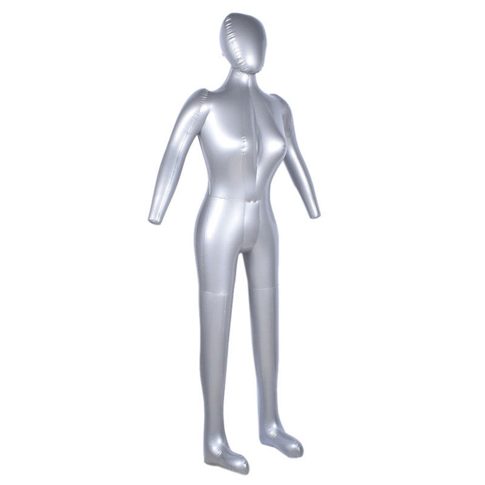 Sufanic Inflatable Full Body Female Model Mannequin with Arm Show Casement Display 66inch