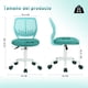 thumbnail image 5 of Silla para Niño, Color Turquesa, Silla para Escritorio Ergonomica Giratoria HOMEMAKE FURNITURE  Moderno, 5 of 6
