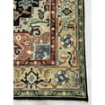 thumbnail image 4 of EORC Navy / Gold Hand Knotted Wool Traditional Heriz Serapi  Rug, 9' x 12', 4 of 6