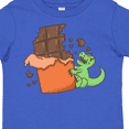 thumbnail image 4 of Inktastic Dino with Chocolate Bar Boys or Girls Toddler T-Shirt, 4 of 5