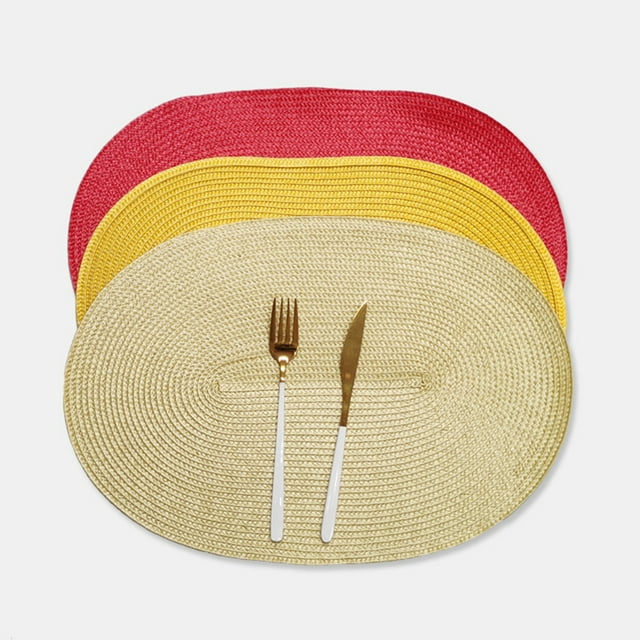 Becaristey Napperon de Table de Cuisine Apposite pour Table à Manger Napperon pour Table à Manger Imperméable Ensemble Napperon Café 1Ensemble