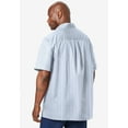 thumbnail image 2 of KingSize Men's Big & Tall Wrinkle-Resistant Short Sleeve Button Down, 2 of 5