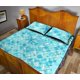 thumbnail image 4 of Juego de Cama Colcha Estrellas de Mar Concha Tema Azul, 4 of 5