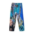 thumbnail image 5 of Goofa Sea Turtle Swims Printed Soft Pajama Pants for Men, Wide Leg Comfy Casual Lounge Yoga Pants-Large, 5 of 9