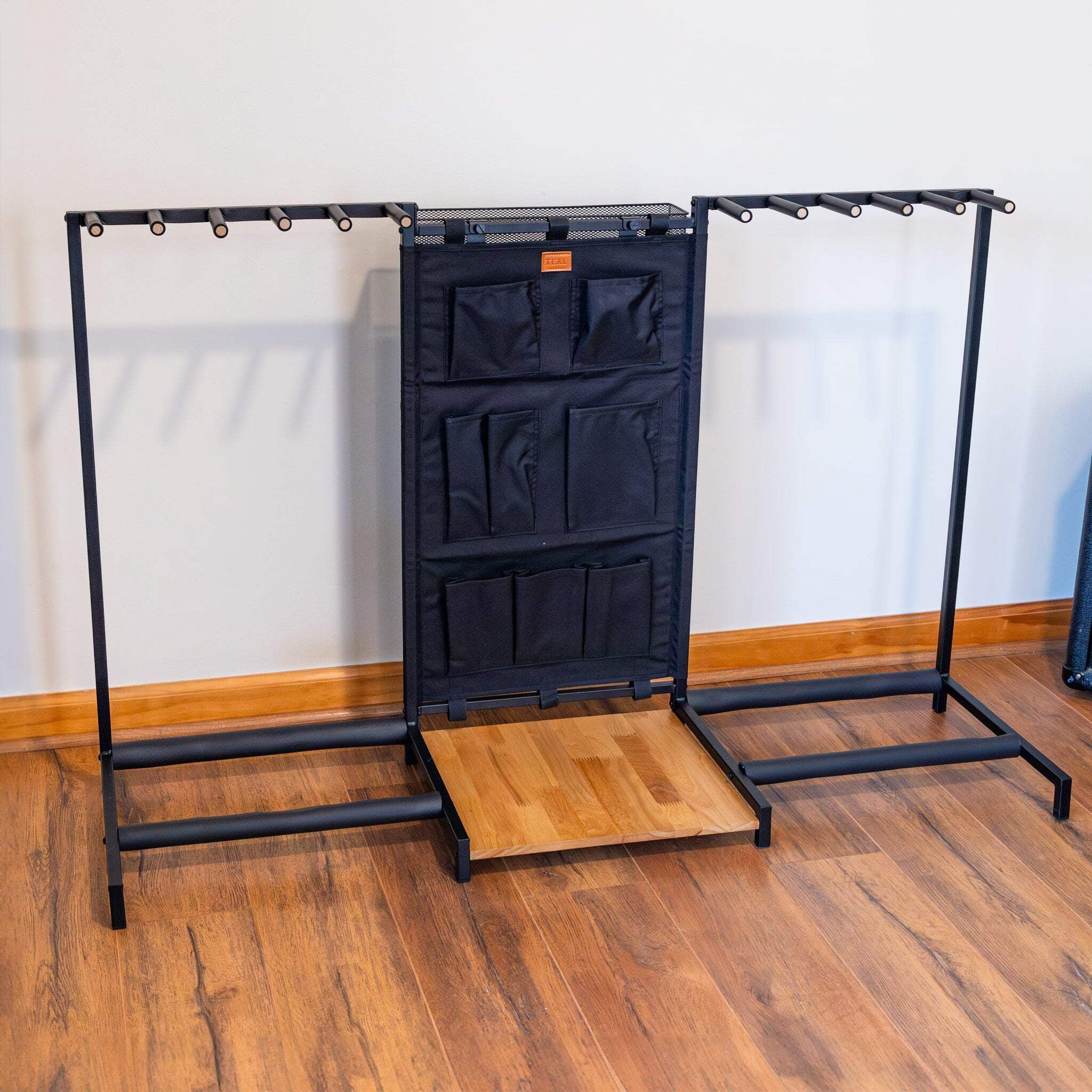 Guitar Stand for Multiple Guitars, The Headliner 10-Slot, Black
