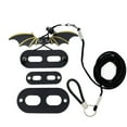 thumbnail image 1 of SharkTRUE Mustache Lizard Lead, Beard Lizard Cord & Harness Set - Adjustable Escape Proof Small Pets Walking Training Outdoor Travel Traction Rope, Bearded Dragon Costume Accessory, 1 of 7
