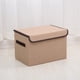 thumbnail image 4 of Organizadores y almacenamiento para armarios, Organización y almacenamiento, Cubos de almacenamiento grandes, Caja de almacenamiento plegable con tapa, Cesta organizadora de almacenamiento con asas re, 4 of 8
