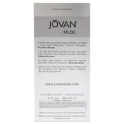 Jovan Platinum Musk by Jovan for Men - 3 oz EDC Spray
