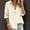 Beige, variant on Casual Womens Shirts Cotton Linen Button up Fall Long Sleeve Blouses Ladies Travel Loose Solid Collared Tops Brown S