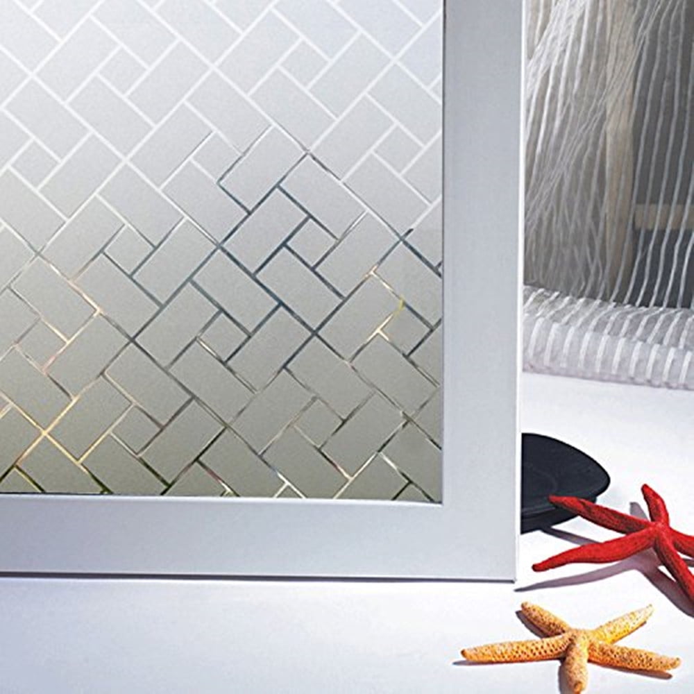 PVC Bathroom Window Film Glass Sticker Privacy Protection Frosted Cover 