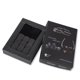 thumbnail image 1 of Juego de 9 piedras para enfriar whisky en bolsa de almacenamiento, hechas de basalto negro, ideales para mantener tus bebidas frías sin diluirlas., 1 of 7