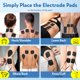 thumbnail image 5 of Estimulador muscular TENS Unit EMS GOBOK KRES1020 con 28 modos, 5 of 8