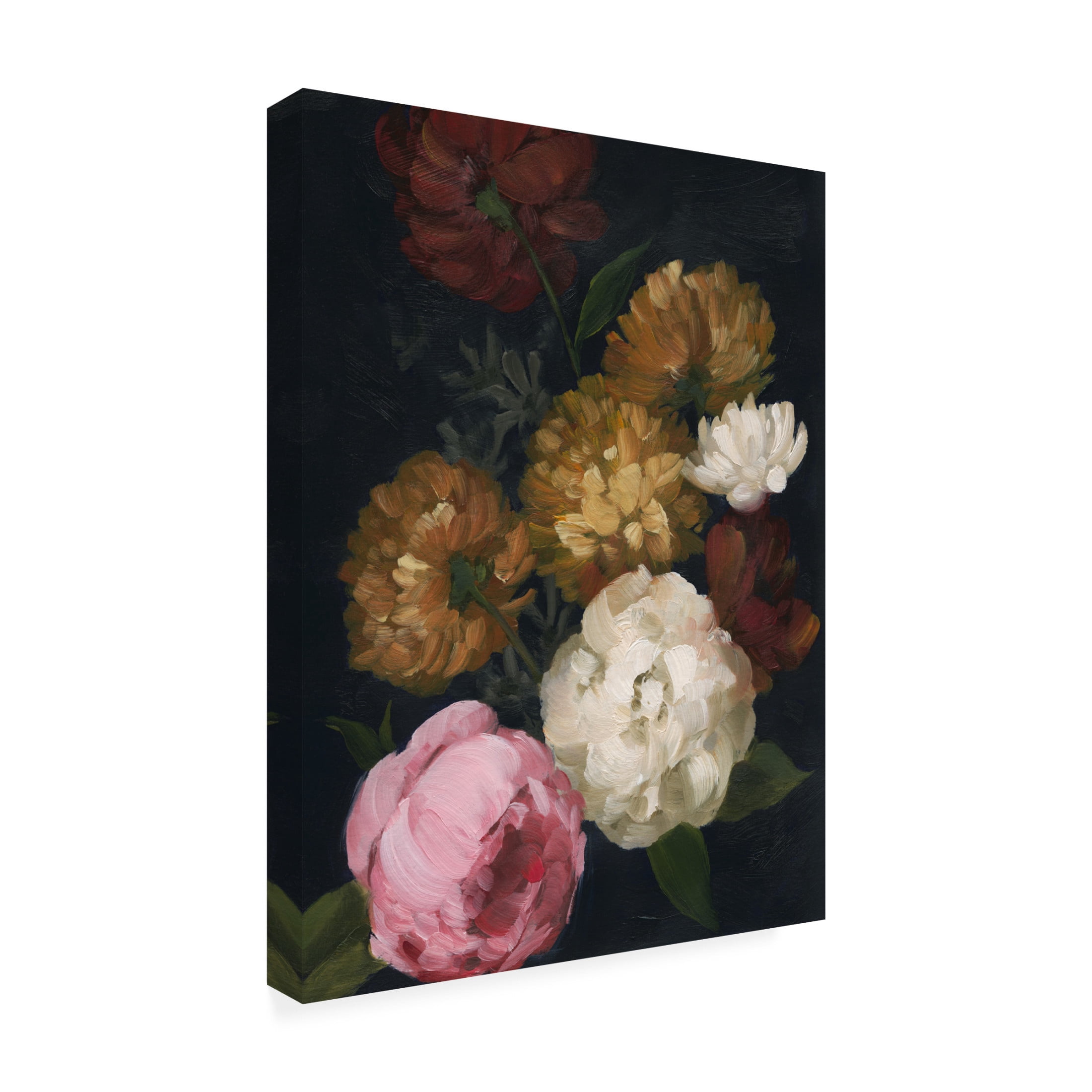 Trademark Fine Art Grace Popp Bouquet Eclipse II Canvas Wall Art