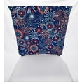 thumbnail image 3 of Americana Dining Room Chair Back Covers or Seat Covers by Penny's Needful Things (Chair Back Cover Only) (18 W x 18 H CHAIR BACK) (Fireworks), 3 of 3