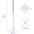 thumbnail image 7 of Mount-It! Ceiling Projector Mount Height Adjustable Universal Stand | Fits Epson Optoma Benq Viewsonic Projectors, 7 of 7