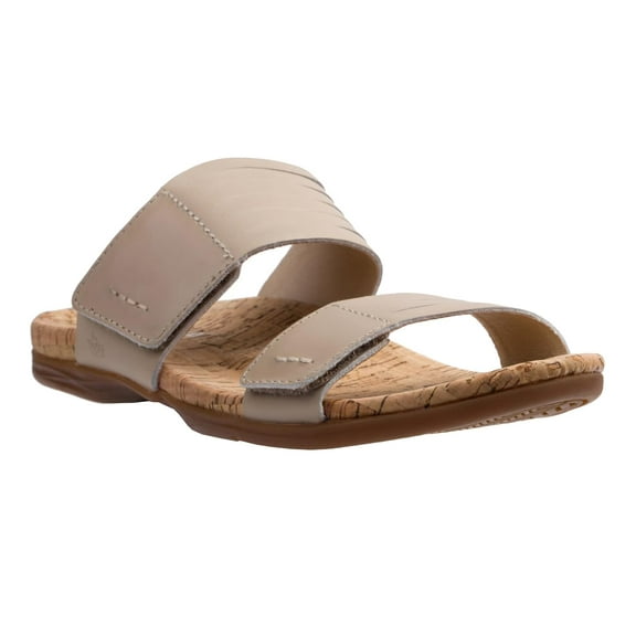 Spenco Women's Layla Slide Sandal, Light Taupe, 7.5