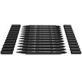 thumbnail image 4 of Rotuladores Hethrone Black de doble punta, 12 unidades, para dibujar, 4 of 6