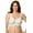 White, variant on Womens Lexington Jacquard Front-Close Wire-Free Bra Style-1515