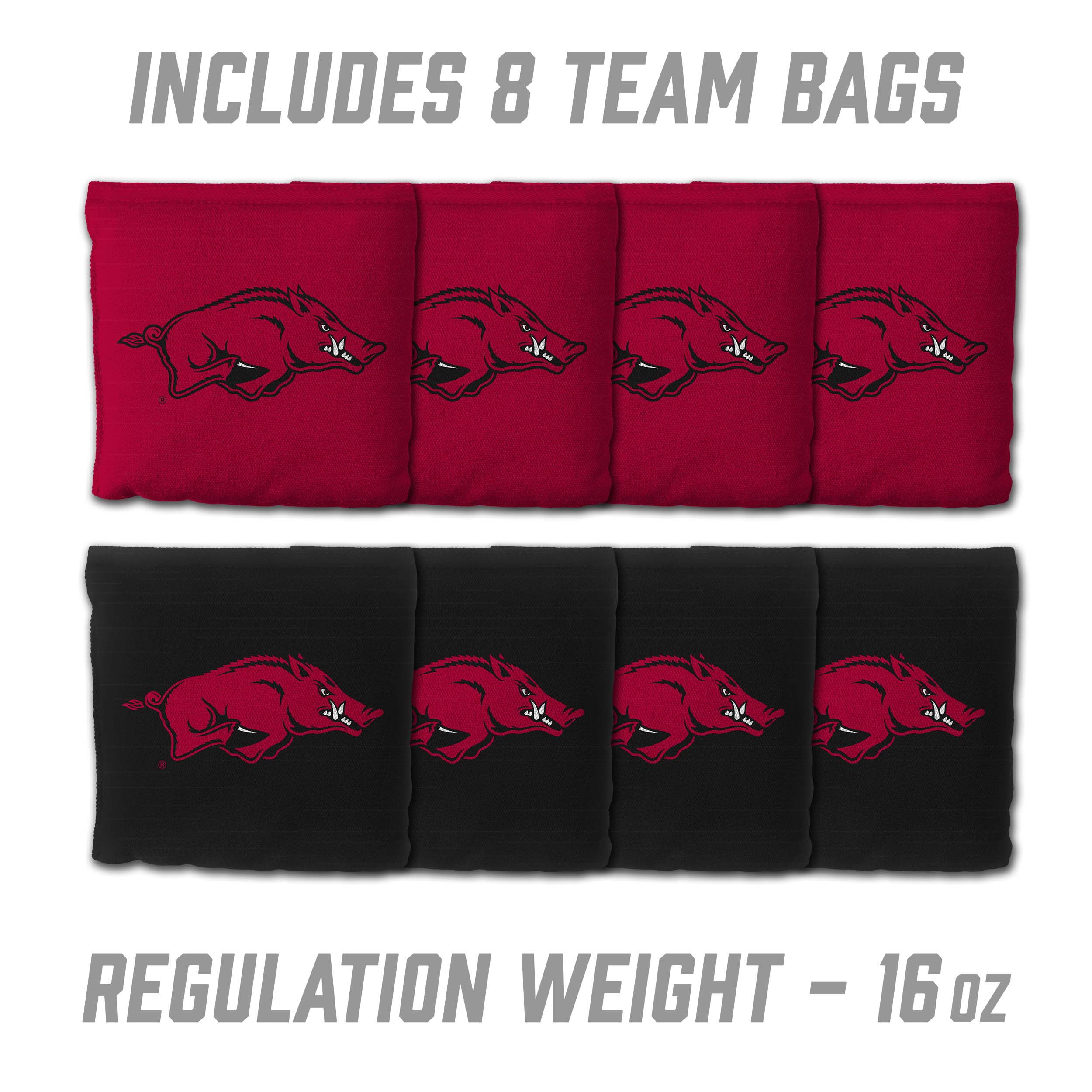 Arkansas Razorbacks 2x3 MDF Cornhole Game Set