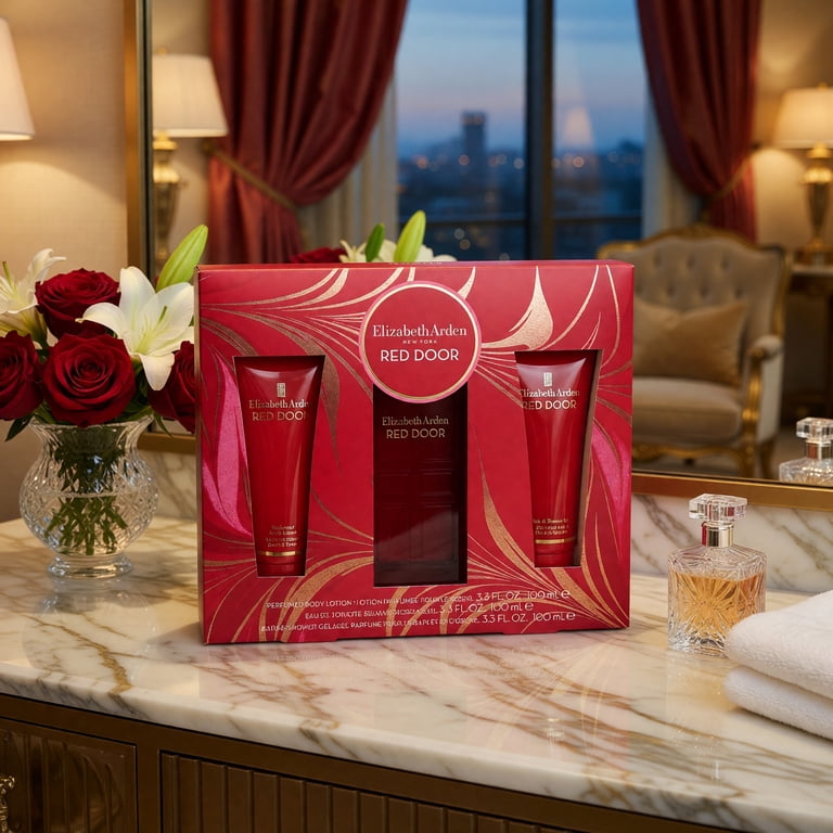 Elizabeth Arden Red Door Perfume Gift Set, 3.3 Oz Eau De Toilette